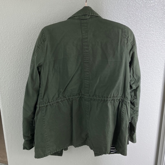 Market & Spruce olive green utility jacket size M - Picture 3 of 3